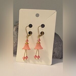 Acrylic flower earrings